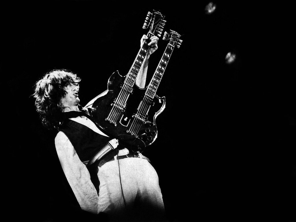 Jimmy Page guitar player