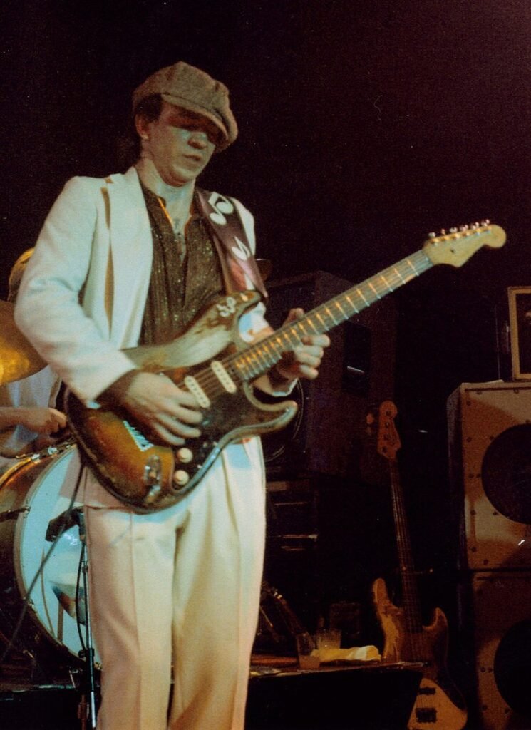 Stevie Ray Vaughan guitar player