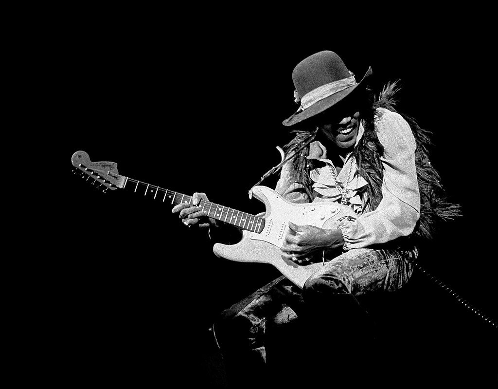 Jimi Hendrix guitar player