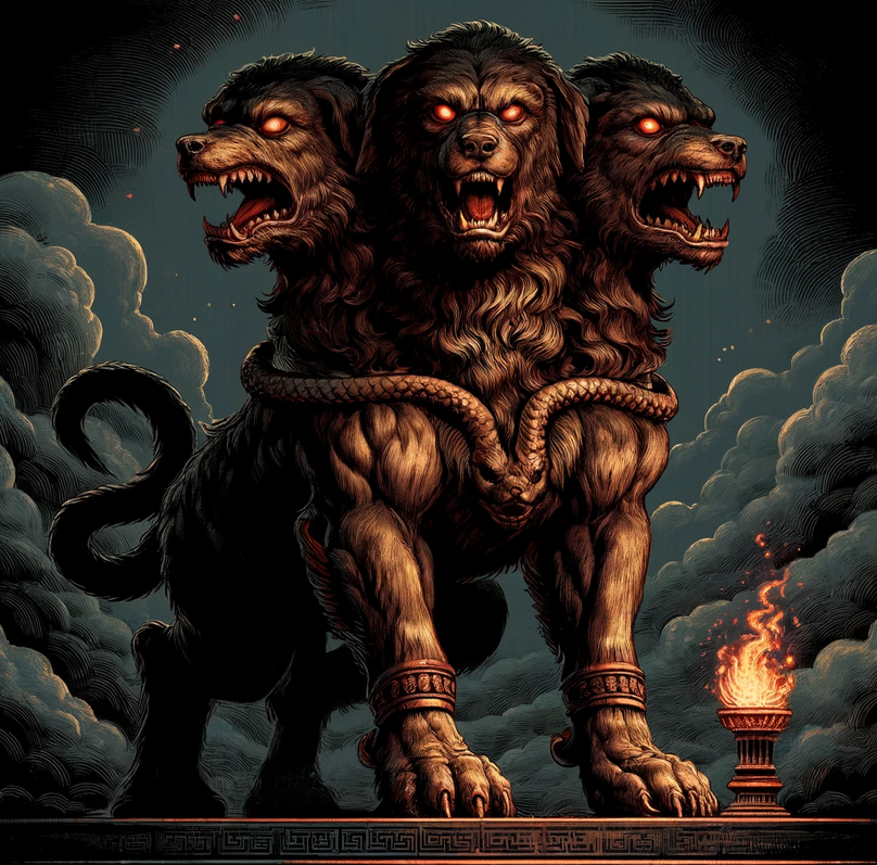 Greek Mythology Creatures Cerberus